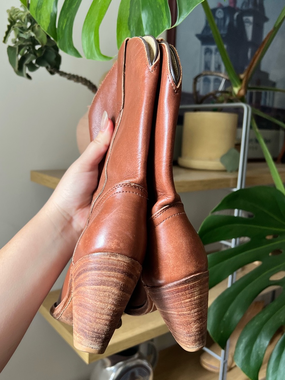Vintage Frye Boots Black Label - Picture 7 of 9